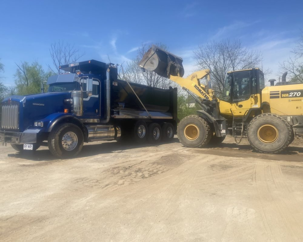 Vaughn Transport Gravel Delivery Frankfort